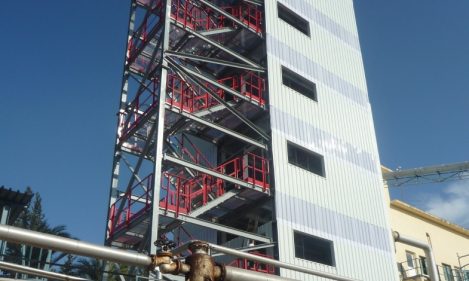 Estructura Torre de Nitración Javalí Viejo Expal