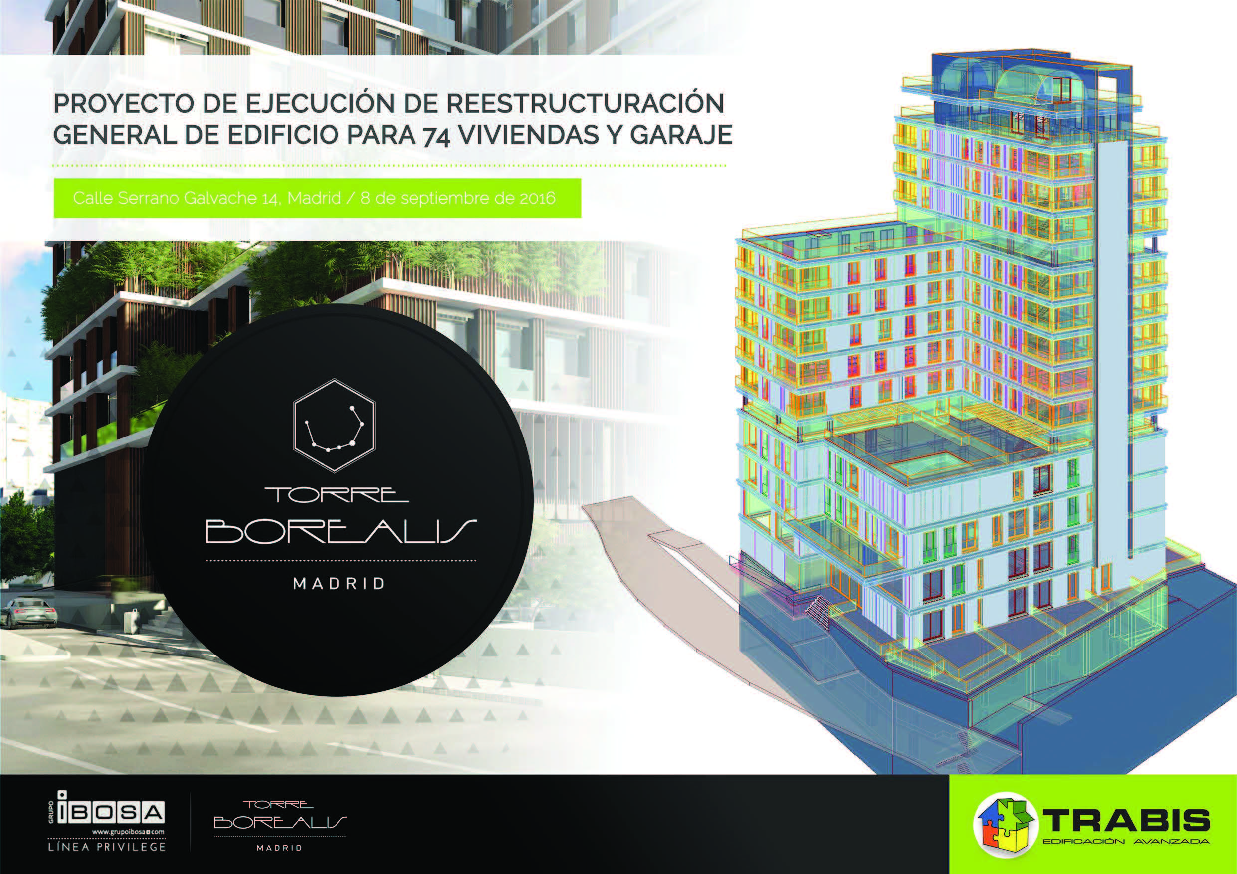 BIM del edificio BOREALIS