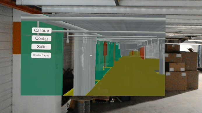Geoposicionamiento de Planta Realidad Mixta