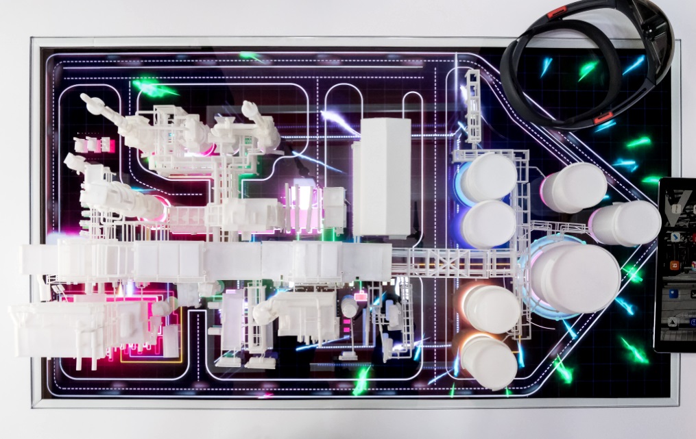 Maqueta impresa 3D maqueta-fabricacion-aditiva-planta-industrial