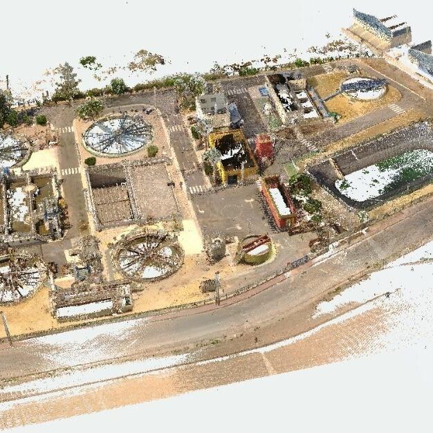 Hidrogea nube de puntos