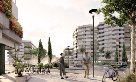 Planeamiento urbano eje vegetal