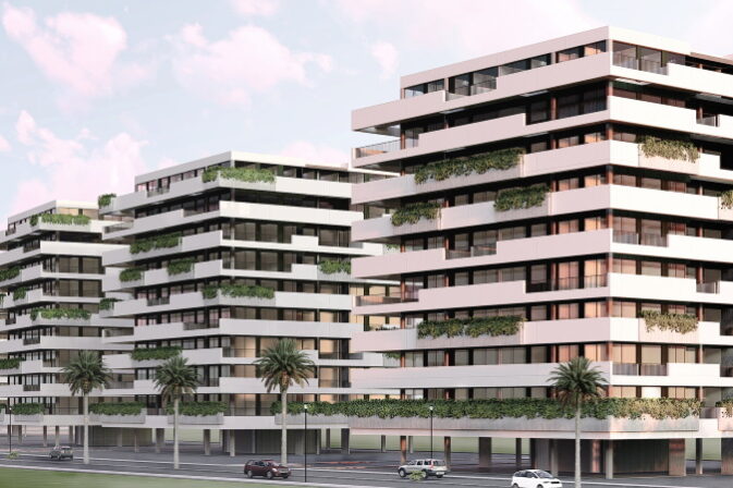 Proyecto urbanismo bloques viviendas