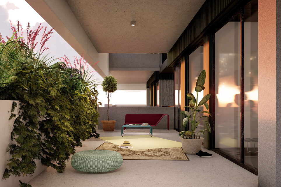 viviendas bioclimaticas con terraza