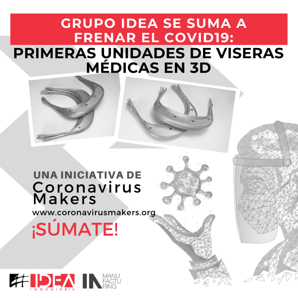 impresion 3D covid19