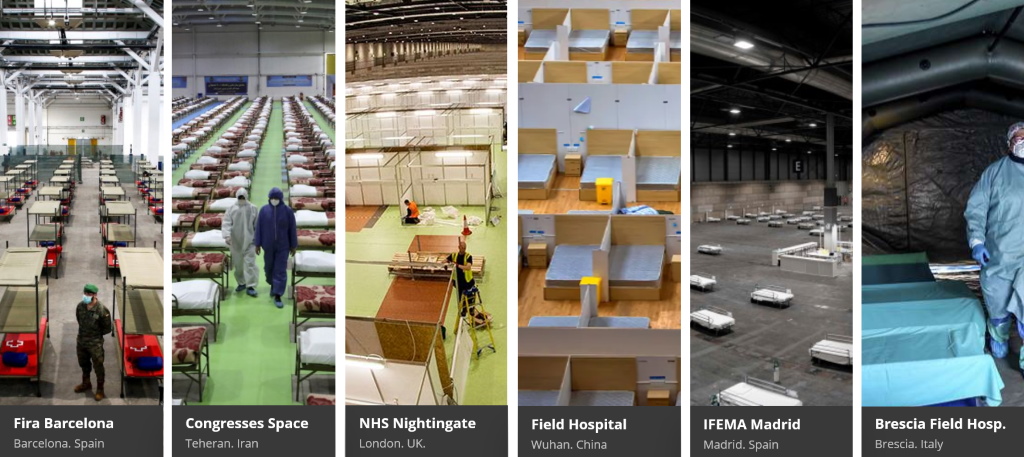 hospitales de campaña covid