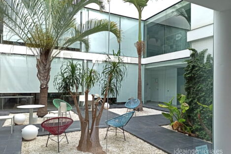 IDEA- patio nueva oficina Valencia