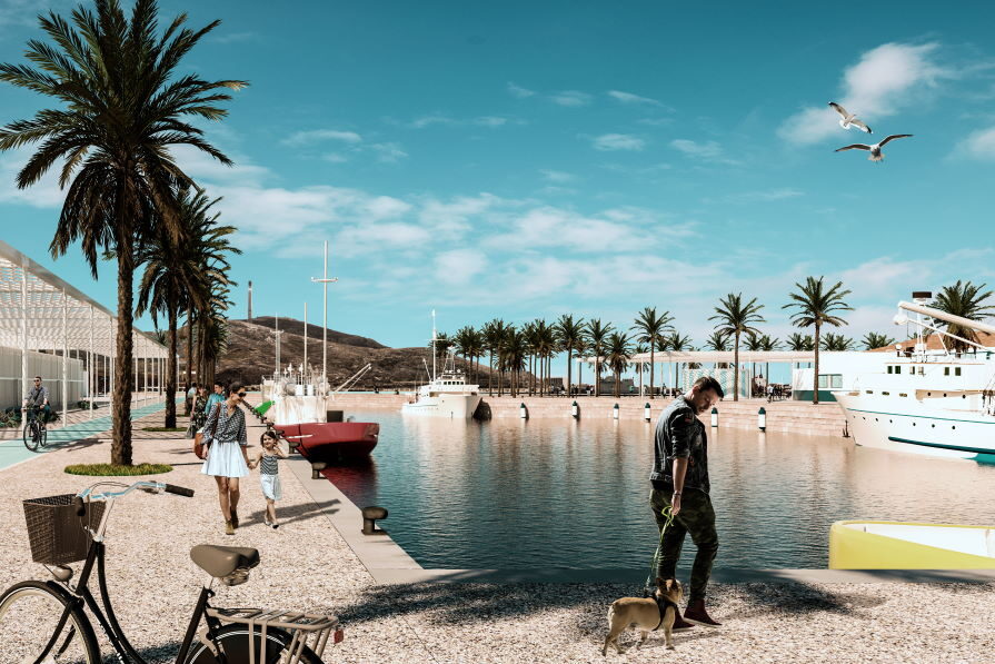 Planeamiento urbanístico y paisajismo puerto | APC