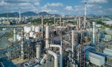 Planta de producción de gases industriales y médicos.