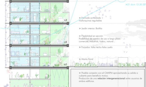 seccion- diseño-edificio-residencial