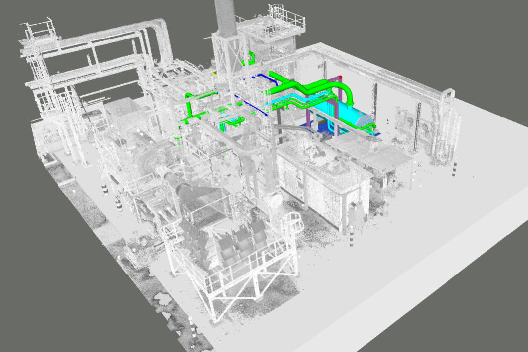 NIPPON nube de puntos
