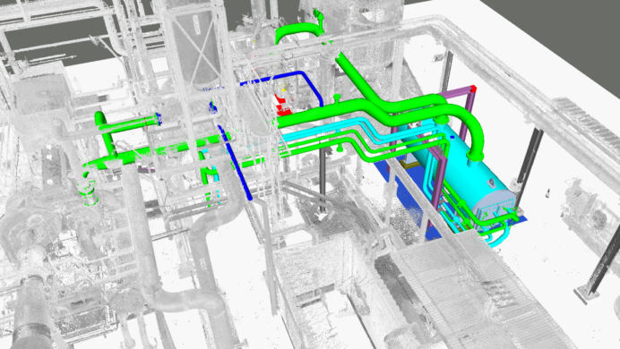 NIPPON nube de puntos