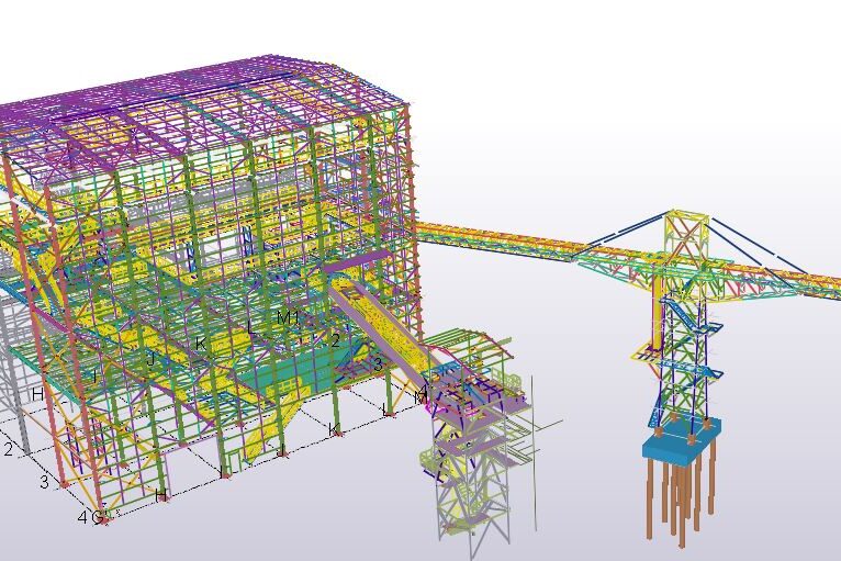 Modelado Bim- mina de sal 