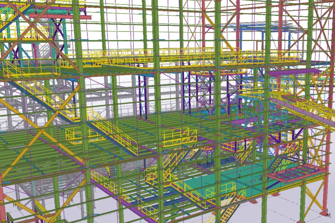 Modelado Bim- mina de sal 
