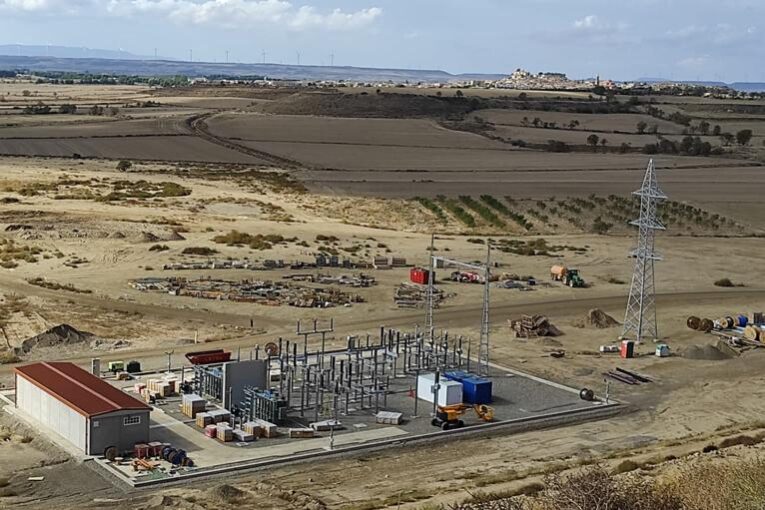 Vista global subestación