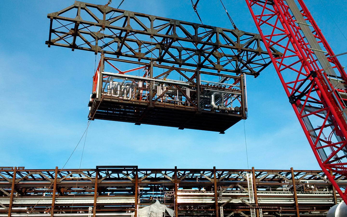 Modelado BIM para fabricación estructuras | Planta Petroquímica | Técnicas Reunidas