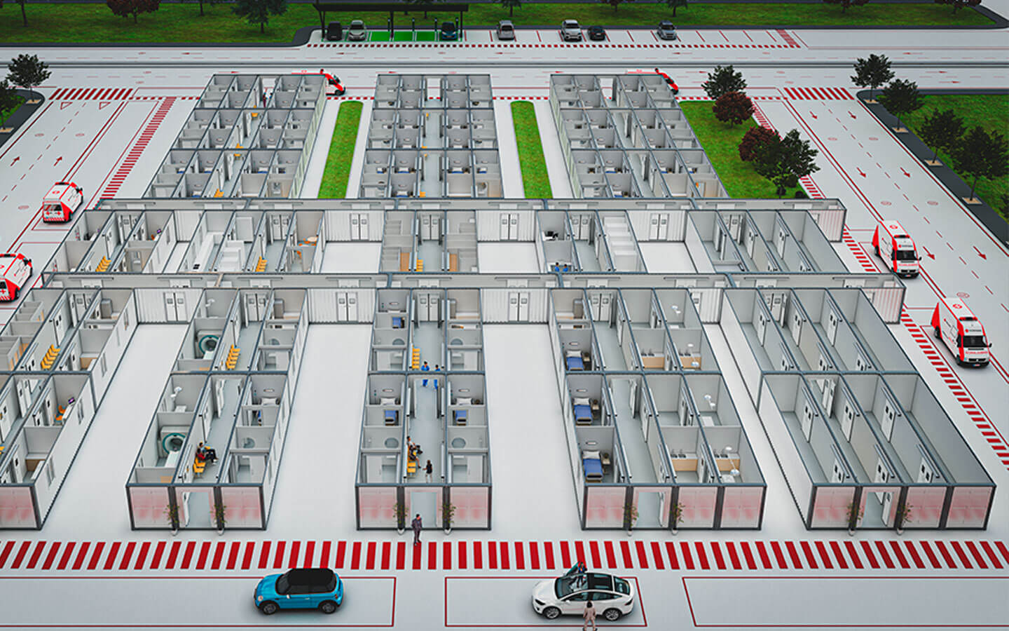 SHipping | Hospitales Modulares | Pandemia