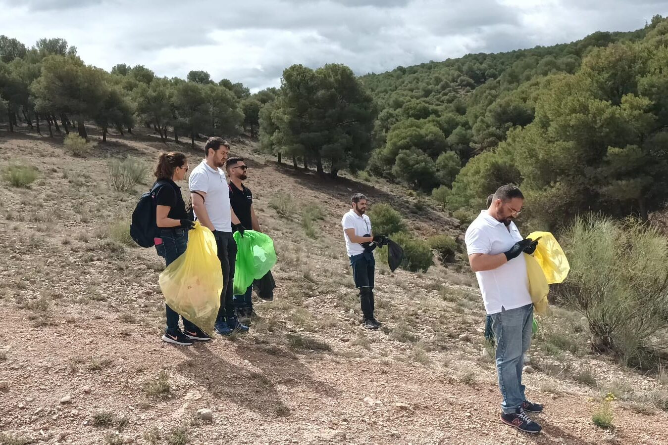 teambuilding green- recogida basura