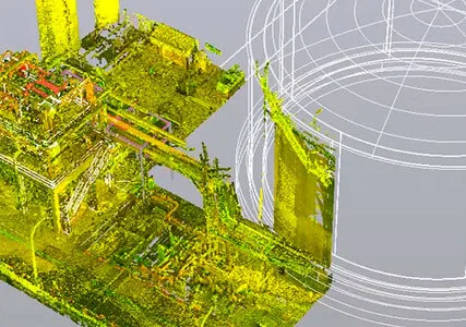 nube de puntos generación de modelos digitales