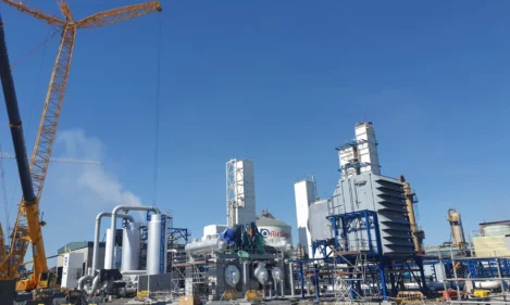 ampliación planta química