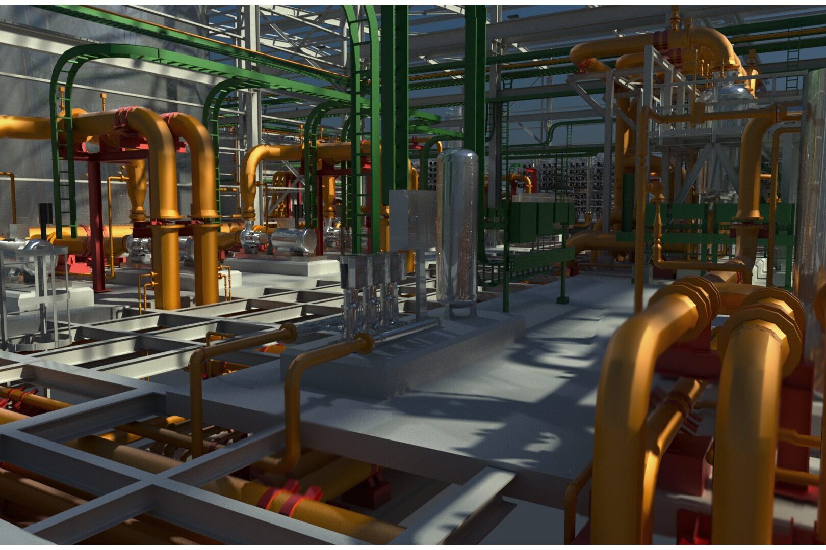 Planta de tratamiento de aguas en Perú