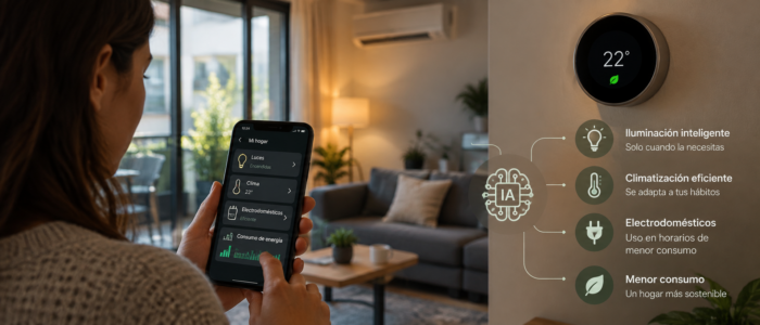 IA y eficiencia energética en hogares