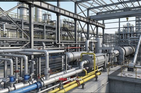 Video 3d industrial planta ingenieria