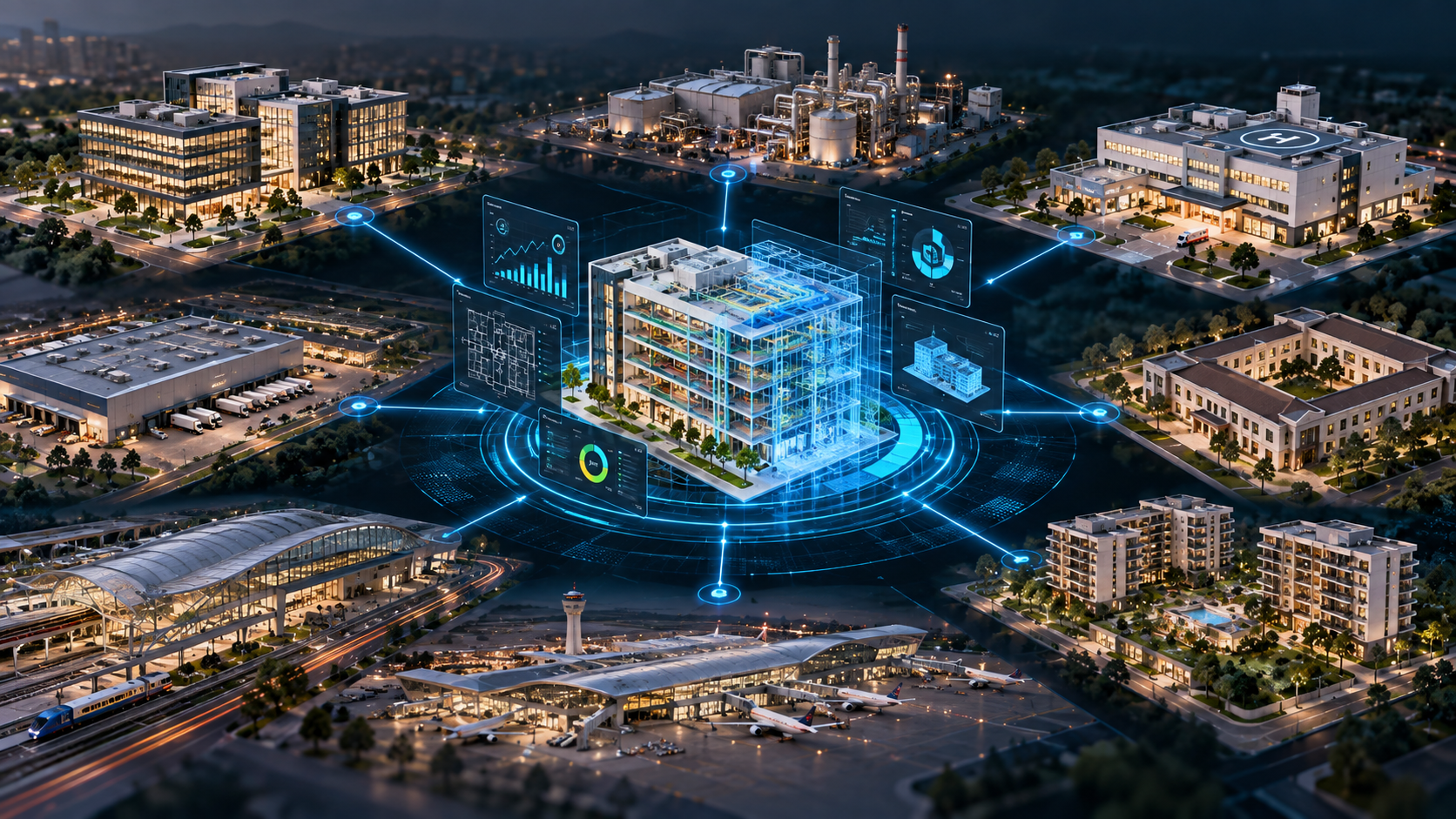 Gemelos digitales para la gestión de edificios Gemelos digitales para la gestión de edificios